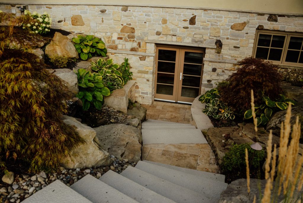 stone steps
