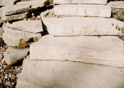 Battig project stone steps