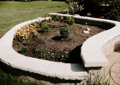 Becker project flower bed