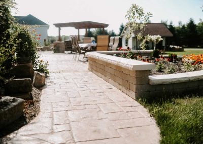 Becker project decorative concrete