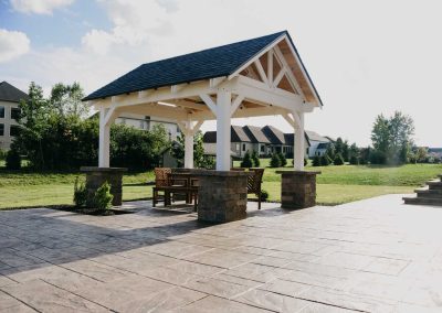 Engle project decorative concrete