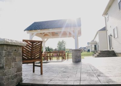 Engle project decorative concrete