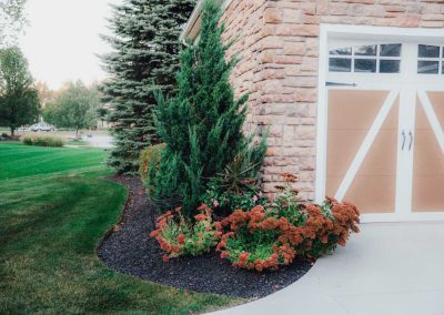 Ganley project flower bed