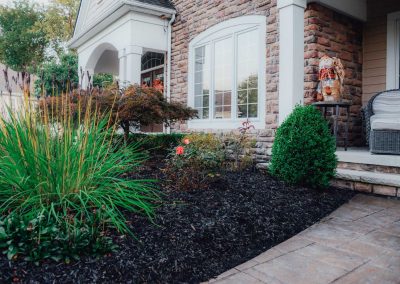 Ganley project flower bed