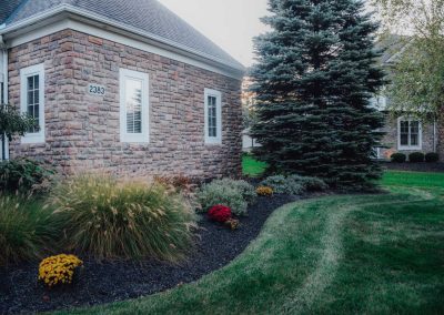 Ganley project flower bed