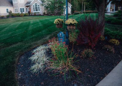 Ganley project flower bed