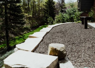 George project Retaining Wall