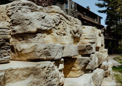 George project Retaining Wall