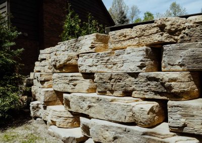 George project Retaining Wall