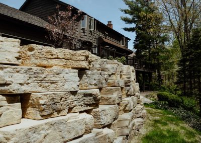 George project Retaining Wall