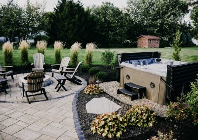 Hamel project paved patio