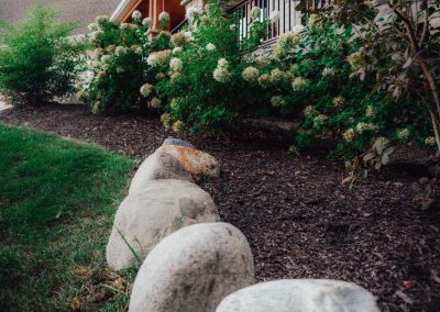 Harsh project flower bed