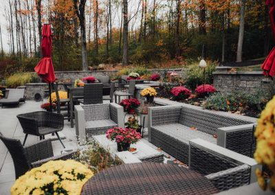 Haught project patio seating