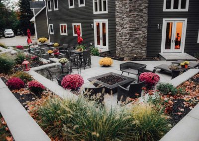 Haught project fire pit