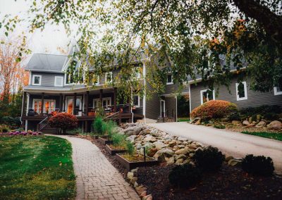 Haught project front yard and pathway