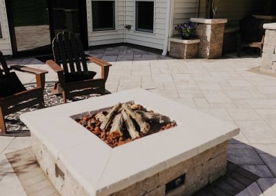 Jones project fire pit
