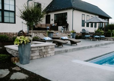 Patton project patio pool