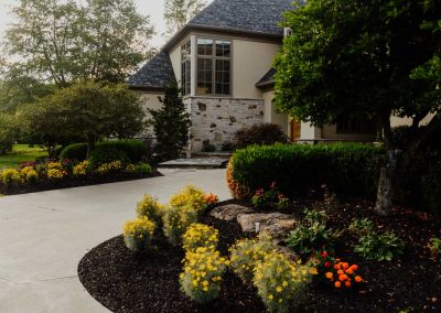 Sahni project flower bed