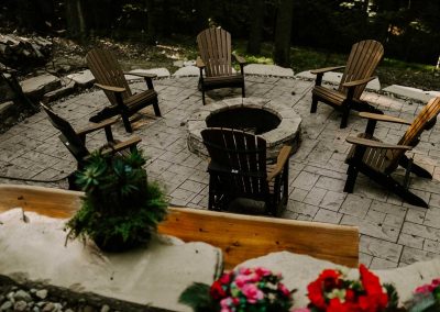 Schindler project fire pit
