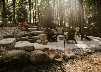 Schindler project fire pit