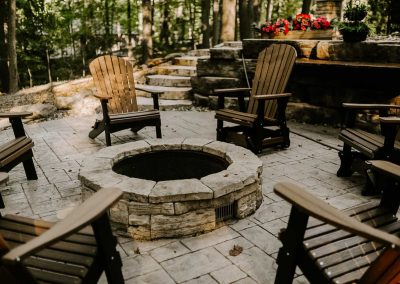 Schindler project fire pit