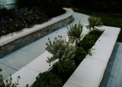 Stillings project flower bed