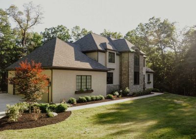 Yoder project back yard