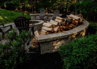 Yoder project fire pit