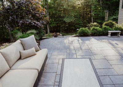 Yoder project outside seating